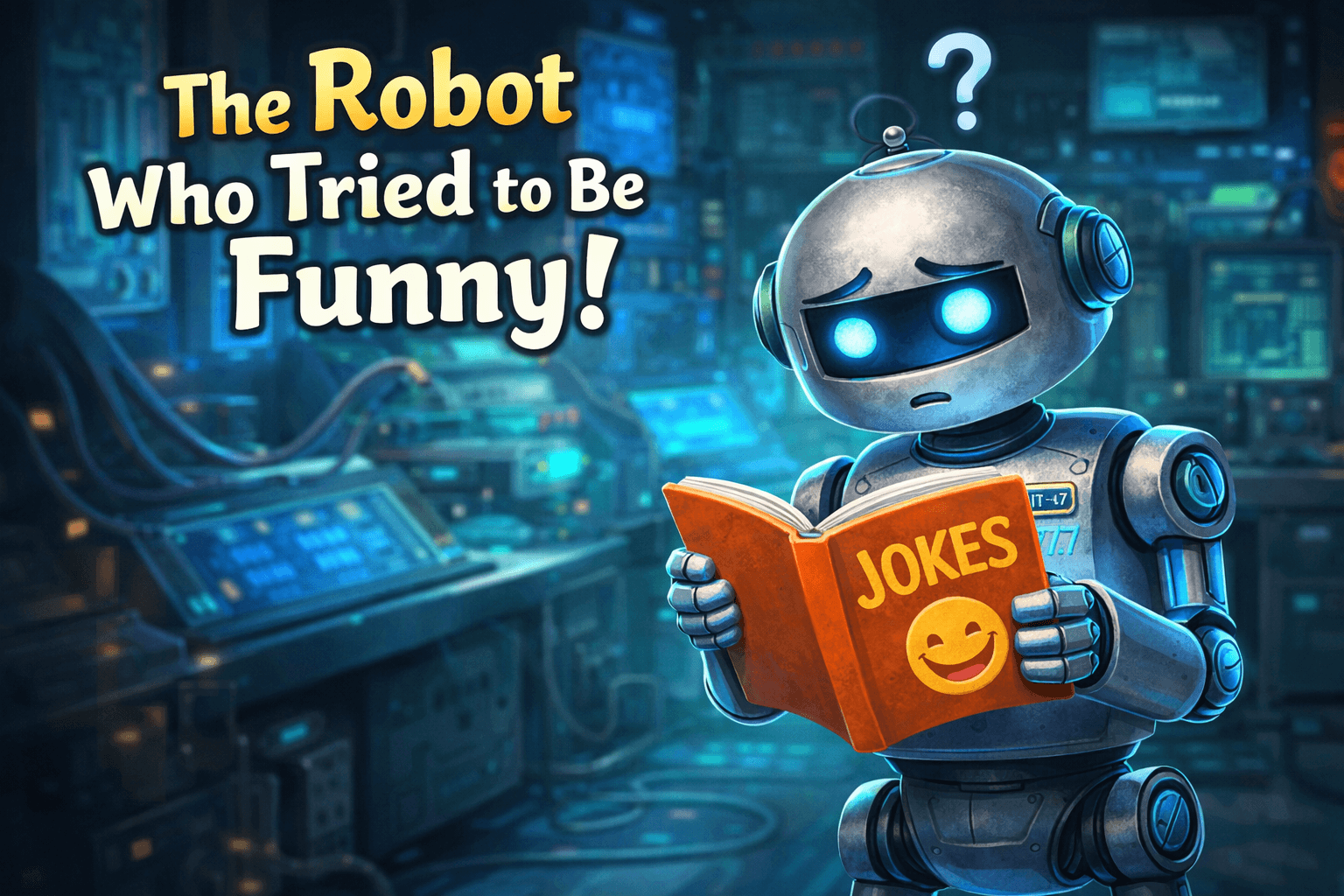 The Robot Who Tried to Be Funny