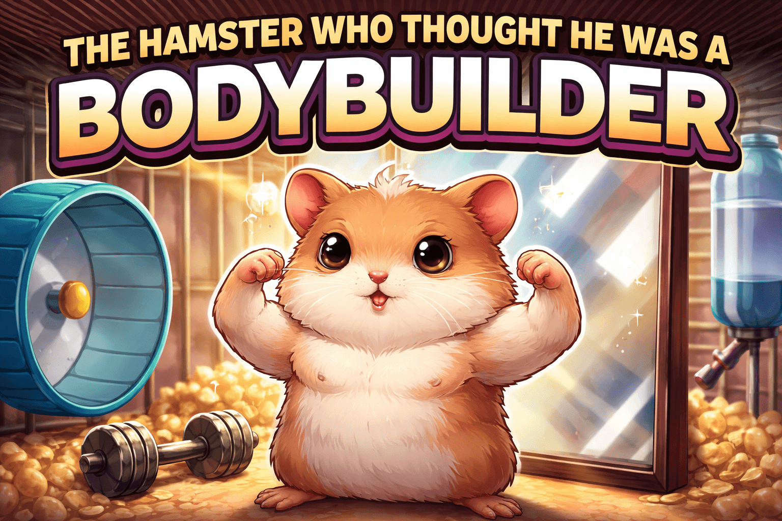 The Hamster Who Thought He Was a Bodybuilder