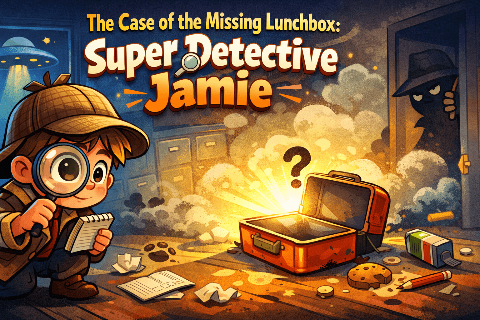 The Case of the Missing Lunchbox: Super Detective Jamie